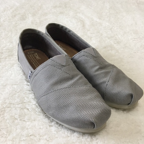 Toms Shoes - TOMS Herringbone Grey Women’s Classics